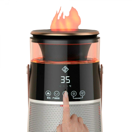Обогреватель-Увлажнитель воздуха JIPIN Mijia Version Tower Heater 2200W (JP-NFJS-01) - фото 2
