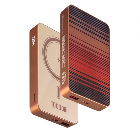 Внешний аккумулятор HDCI KEVLAR Support Magsafe 10000 mAh закат
