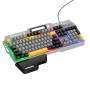Проводная игровая клавиатура HOCO (GM702) Cyrillic version Black (черная)