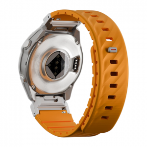 Силиконовый ремешок UNIQ Fluo для Garmin 26 mm (Pale Orange) оранжевый