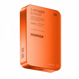 Внешний аккумулятор Momax Q.Pass2 с MagSafe 10000 mAh 25w оранжевый CCC