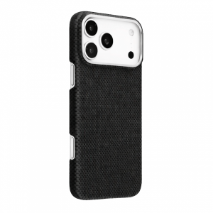 Кевларовая накладка Cabal Kevlar Case Ultra-Slim Monogram совместимая с iPhone 17 Pro черная