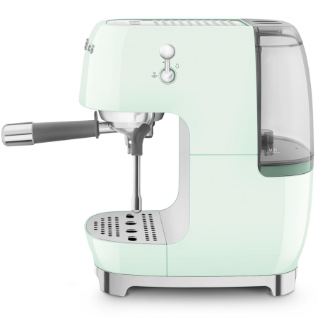 Рожковая кофемашина SMEG ECF03PGEU, 15 бар, цвет пастельный зеленый - фото 4
