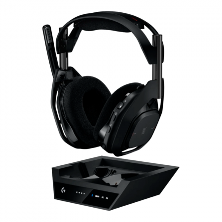 Беспроводная игровая гарнитура Logitech G Astro A50 X LIGHTSPEED чёрный - фото 3