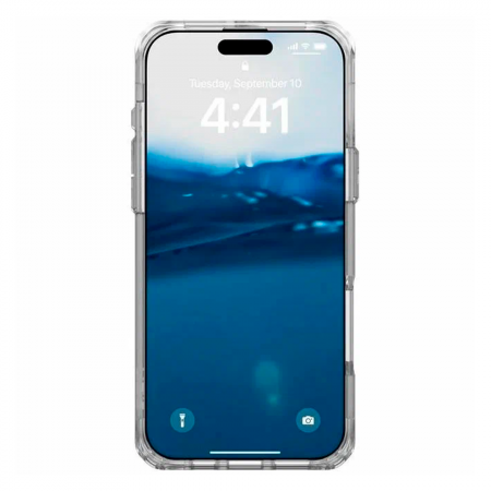 Противоударная накладка Uag Plyo совместимая с iPhone 16 Pro прозрачная  - фото 4