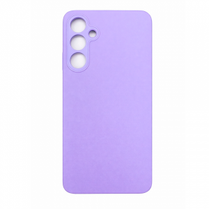 Накладка Silicone Case совместимая с Samsung S23 FE (SC) светло-фиолетовая