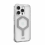 Противоударная накладка Uag Plyo с MagSafe (серебро) совместимая с iPhone 16 Pro прозрачная