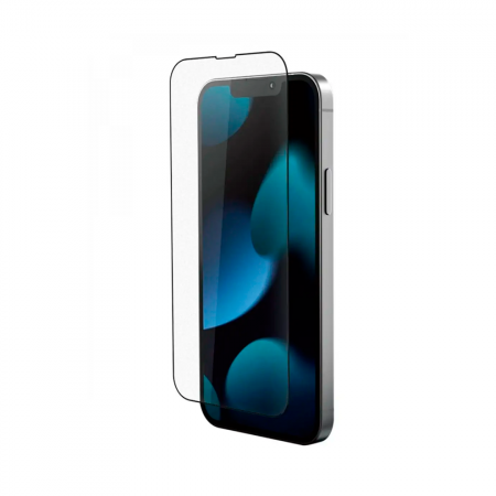 Защитное стекло совместимое с iPhone 13 Mini полноэкранное черное
