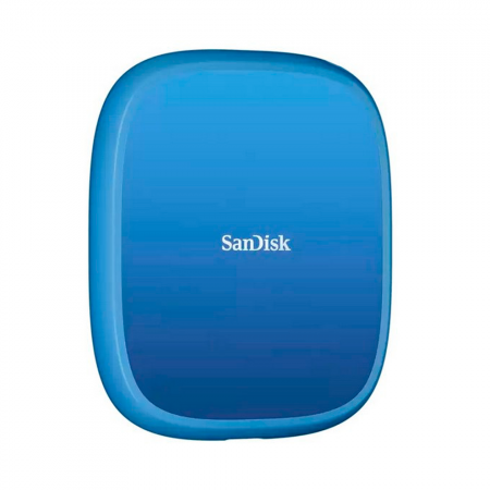 Внешний жесткий диск SanDisk CREATOR PHONE SSD 1TB MagSafe синий - фото 2