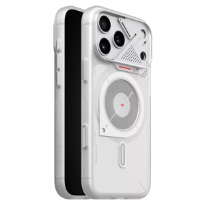 Противоударная накладка Aulumu Frosted Case с MagSafe совместимая с iPhone 18 Pro Max прозрачная матовая