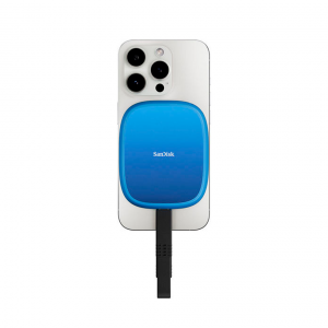 Внешний жесткий диск SanDisk CREATOR PHONE SSD 1TB MagSafe синий