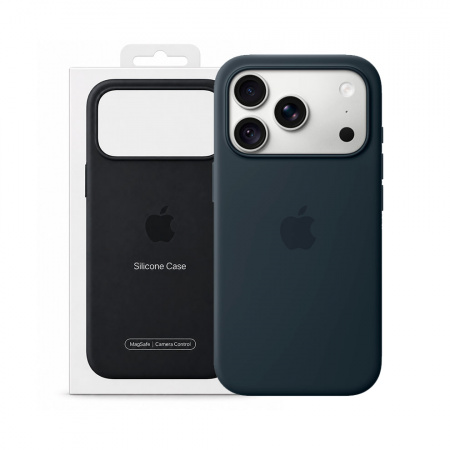 Чехол Apple iPhone 18 Pro Silicone Case с MagSafe Black (черный)