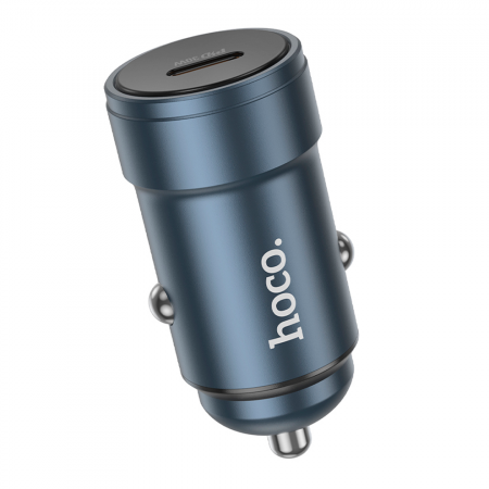 Автомобильное зарядное устройство Hoco Z57 Type-C 30W черное - фото 2