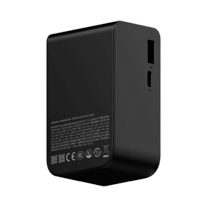 Внешний аккумулятор Momax 1-PAC Pass Mini c кабелем 10000 mAh 45W черный