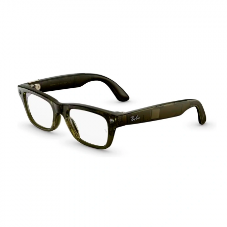 Ray Ban Meta BLAYZER OPTICS (Gen2) S54 RW7001 (темно-оливковая оправа/прозрачные линзы) - фото 2