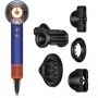 Фен Dyson Supersonic HD16 Nural Vinca blue/Topaz orange (сине-оранжевый) (вилка EAC) кейс с диффузором