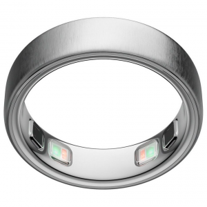 Умное кольцо Oura Ring 5 -  Brushed Silver (шлифованное серебро) Size 9