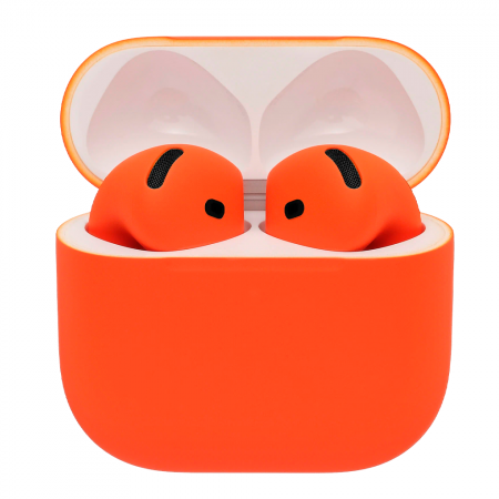 Apple AirPods 4 (МХР93) (с шумоподавлением) Orange (оранжевый)