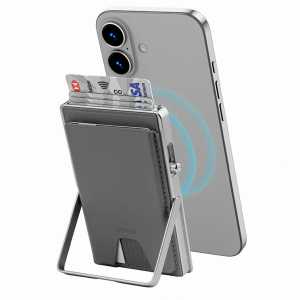 Картхолдер Wiwu (MW-006) Regal MagSafe Metal серый