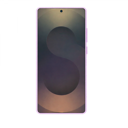 Накладка Silicone Case совместимая с Samsung S25 Ultra (SC) лавандовая  - фото 3