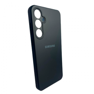 Накладка Silicone Case совместимая с Samsung S23 FE (SC) черная