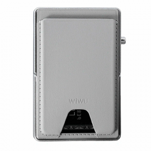 Картхолдер Wiwu (MW-006) Regal MagSafe Metal серый