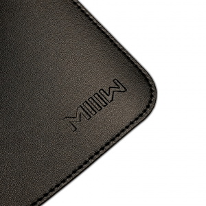 Коврик для компьютерной мыши MIIIW Oversized Leather Cork Mouse Black