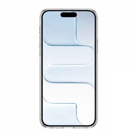Силиконовая накладка VERRATON совместимая с iPhone 17 Air прозрачная в техпаке - фото 2