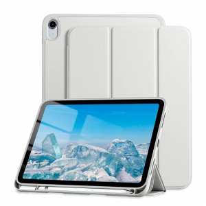 Чехол-книжка Partner совместимая с iPad 10 (2022) 10.9"/iPad 11(А16)(2025) серая