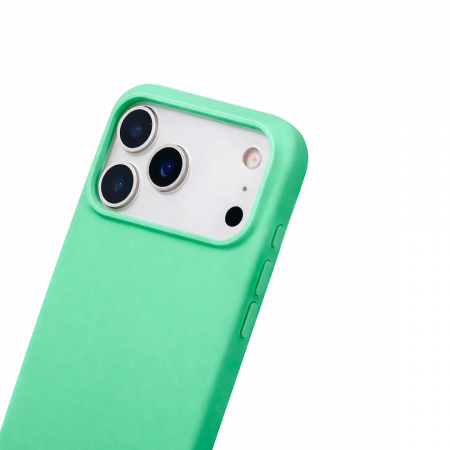 Накладка MeMUMI с MagSafe совместимая с iPhone 17 Pro зеленая - фото 2