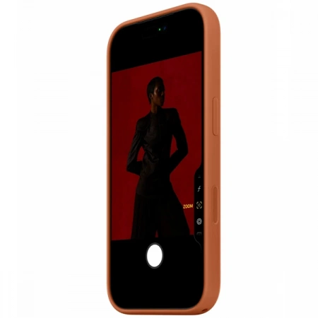 Чехол Apple iPhone 17 Pro Silicone Case with MagSafe - Terra Cotta (MGFJ4) коричневый - фото 3