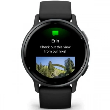 Умные Часы Garmin VIVOACTIVE 5 Health Fitness GPS Smartwatch черные (010-02862-5A) (Тайвань) - фото 3