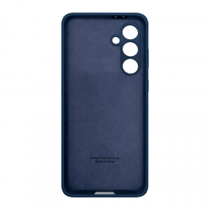 Накладка Silicone Case совместимая с Samsung S23 FE (SC) синяя