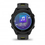 Умные часы  Garmin Forerunner 170 43mm Amoled черный с черным силиконовым ремешком (010-03920-50) Тайвань