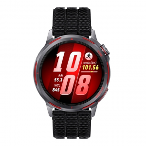 Смарт-часы Huawei Watch GT Runner 2 (CHT-B19) черный титановый корпус, черный дышащий плетеный ремешок EAC