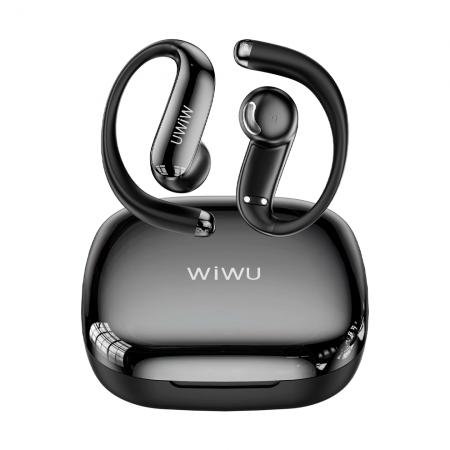 Беспроводные Bluetooth-наушники WiWU Ai302 OWS Black (черный) - фото 3
