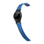 Силиконовый ремешок UNIQ Fluo для Garmin 22 mm (Ocean Blue) голубой