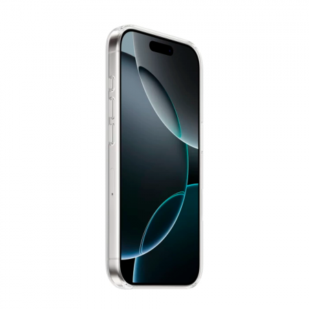 Пластиковая накладка Clear Case с MagSafe совместимая с iPhone 16 Pro Max прозрачная  - фото 4